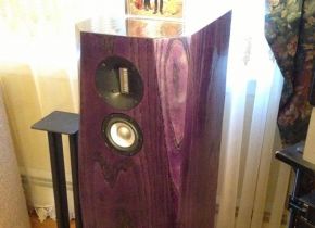 Viaeave Ribbon Tweeter, Eton 3-400 Midrange, and Seas L22RN4/X woofer 